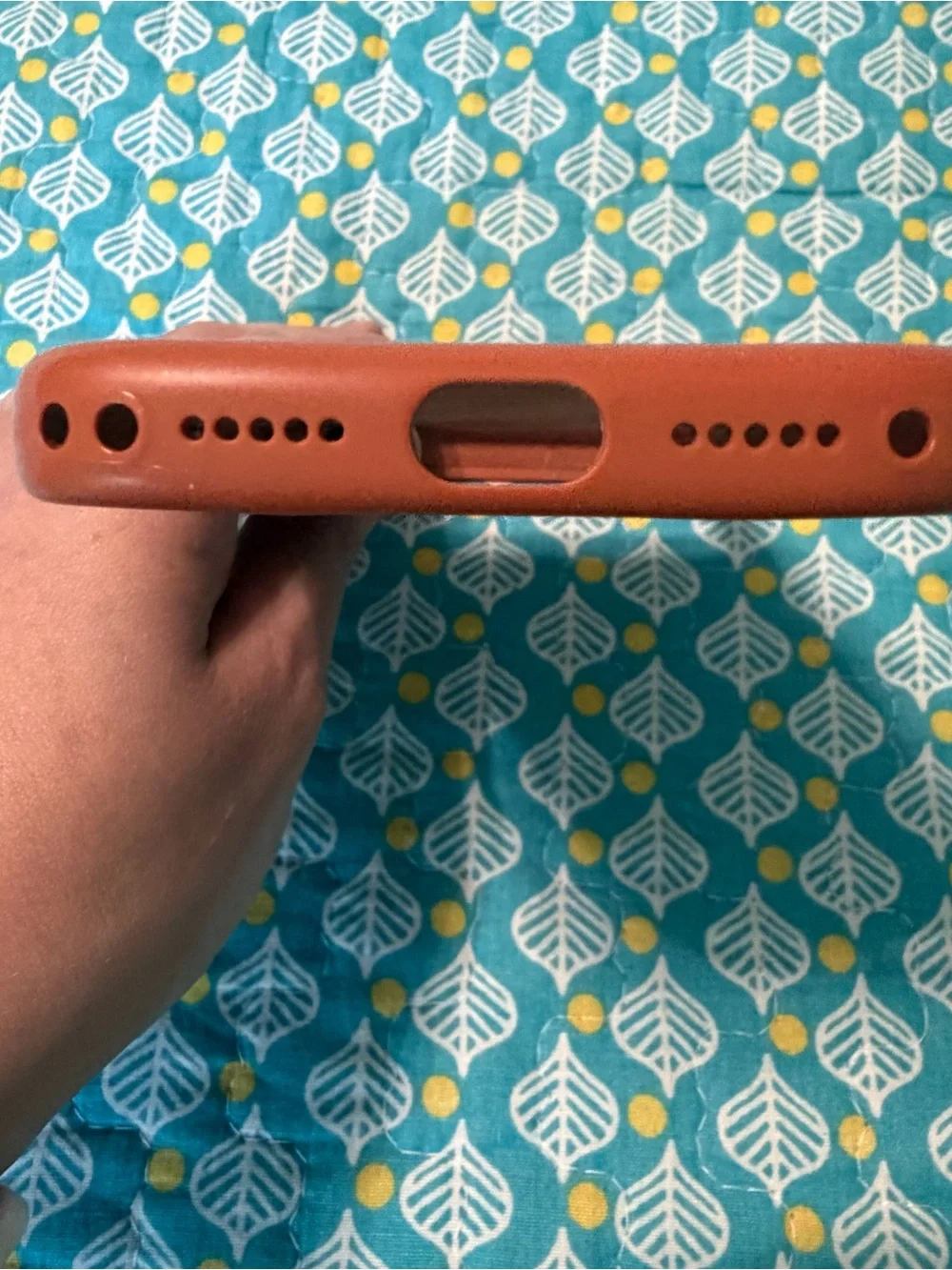 Apple Silicone iPhone 17 Pro Case - TERRA-COTTA